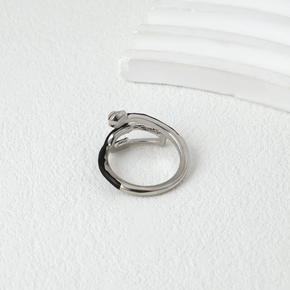 Élégant Black cristal stéthoscope